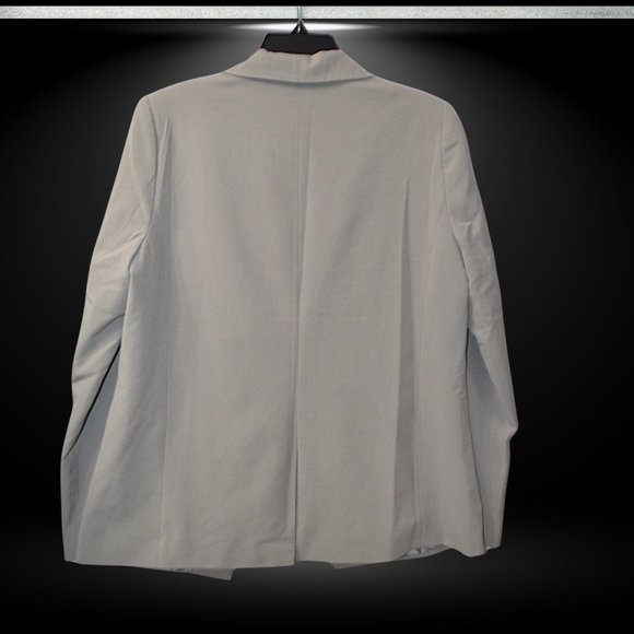 Forever 21 Contemporary Closureless Blazer Gray–Long Sleeve Size M-NWOT - Picture 6 of 9